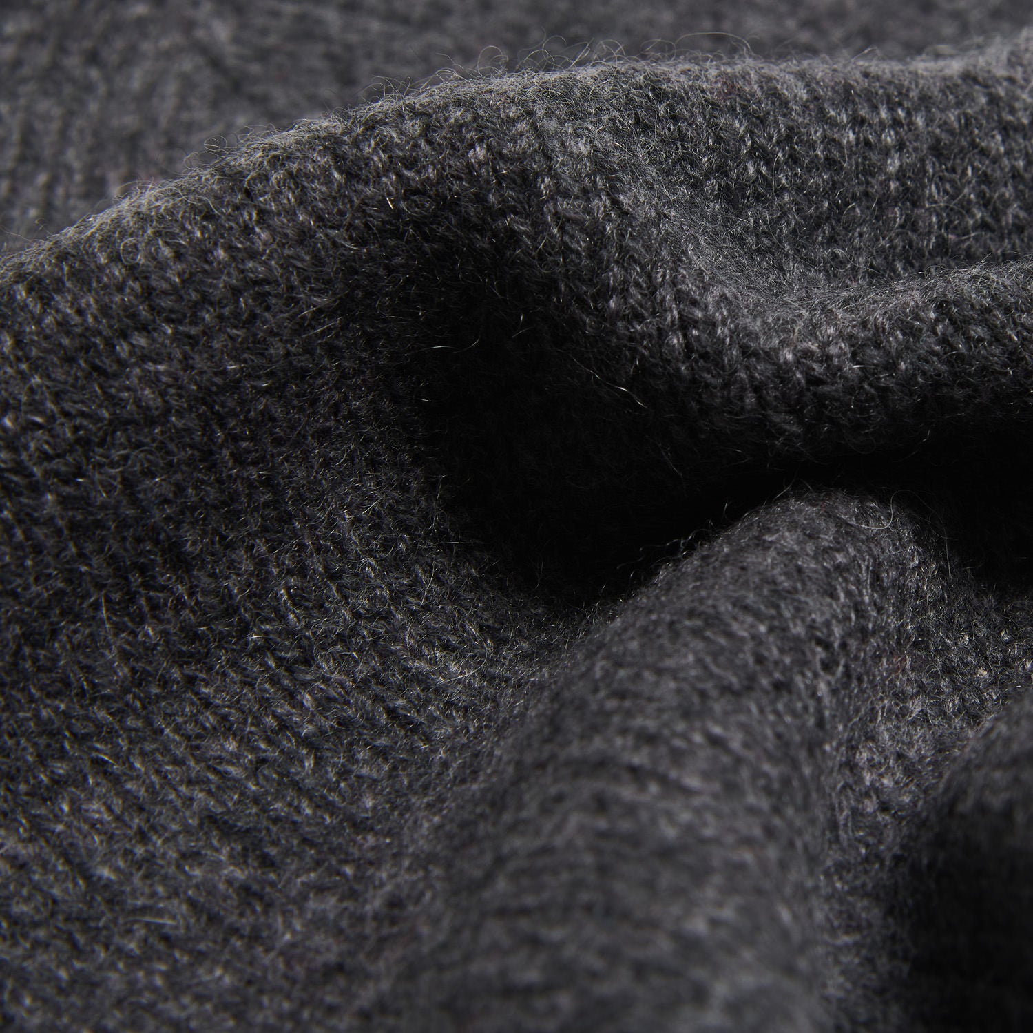 Beanie Muts Color Anthra Grey